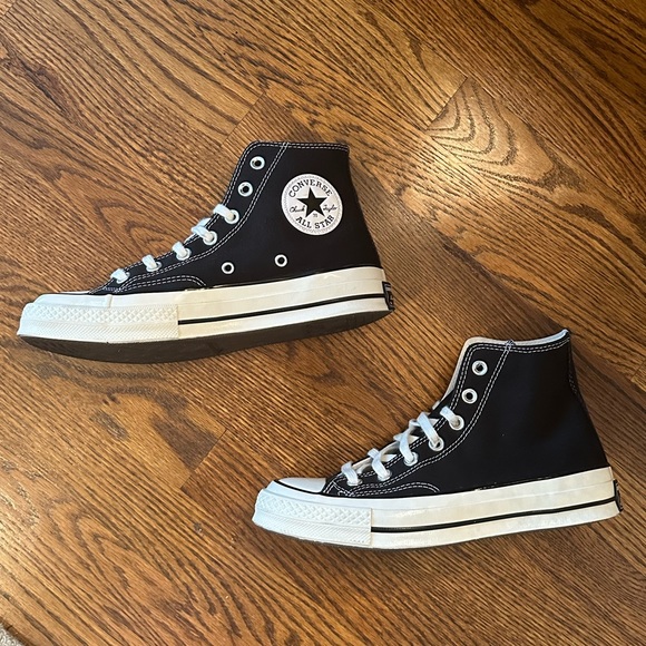 Converse black Chuck 70 Hi Sneaker - Picture 8 of 15